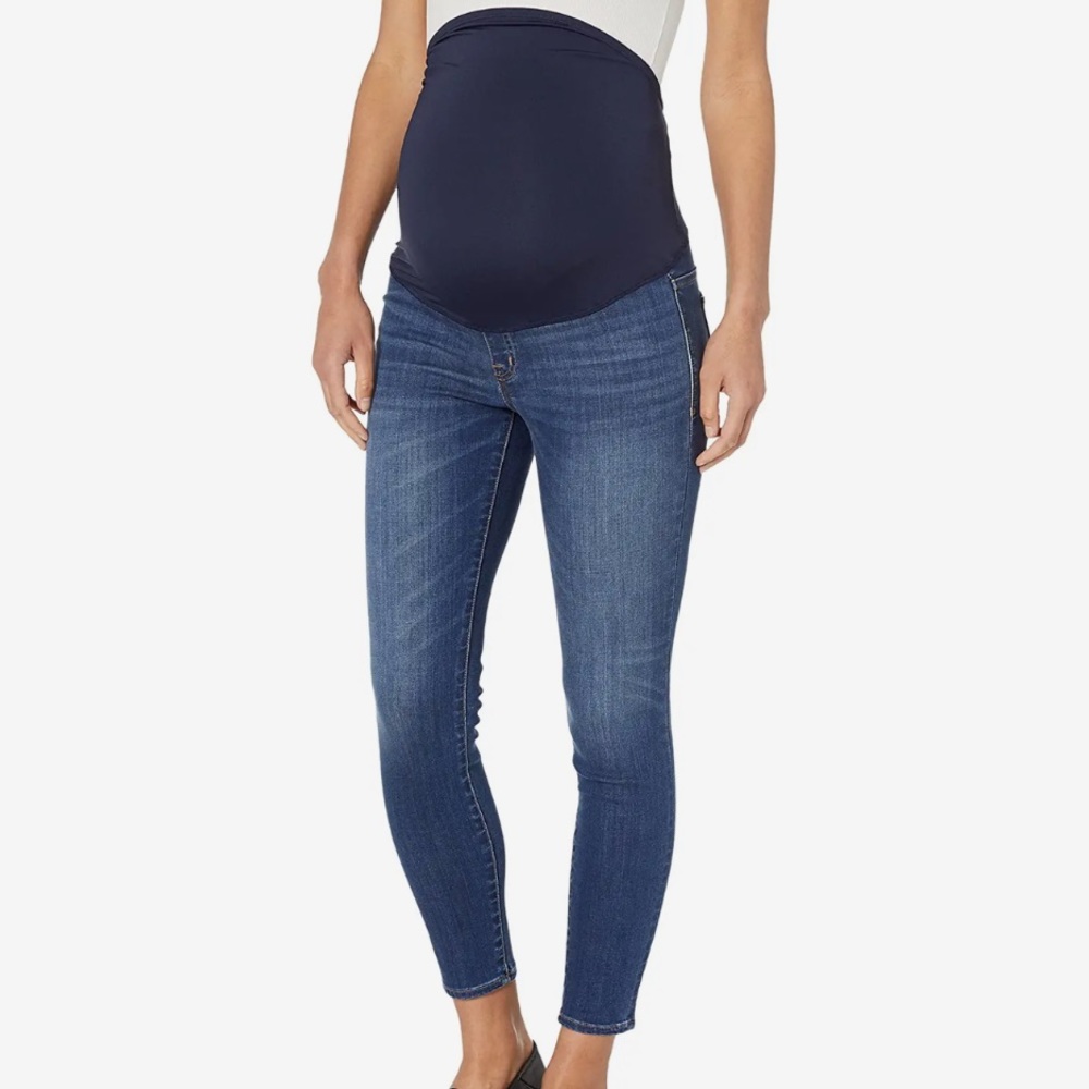 Madewell over-the-belly Skinny Maternity Jeans, Size 27
